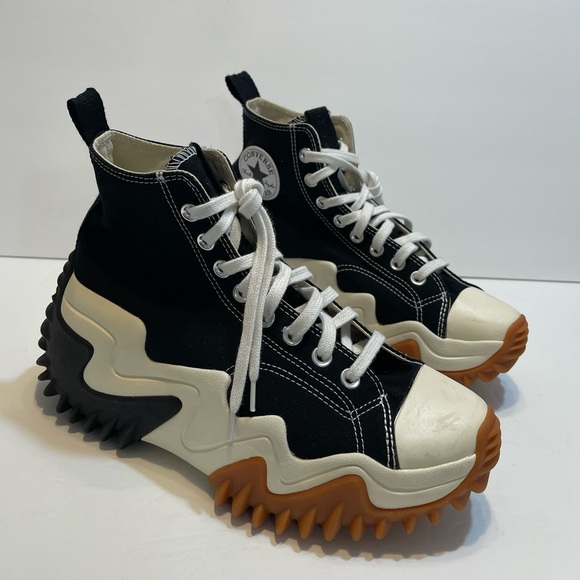Womens Converse Run Star Motion Hi Sneakers Black/ White Size 9.5 🎁🎈 - Picture 8 of 12